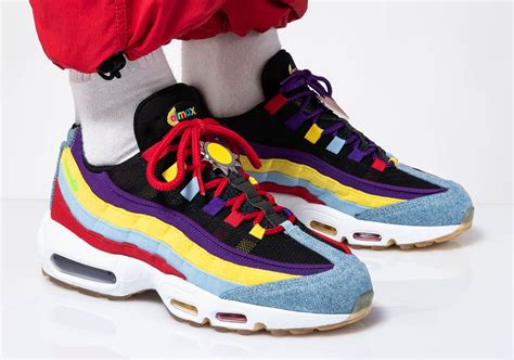 colorful air max 95